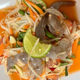 ตำไทยกุ้งสด