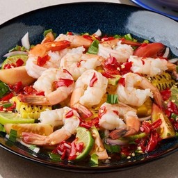 ยำกุ้งสุก