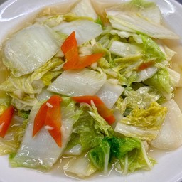 炒白菜 ผัดผักกาดขาว