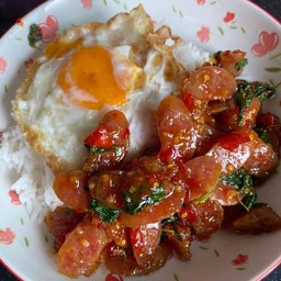 กะเพราไก่เชียง