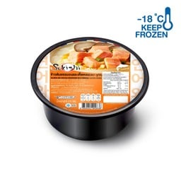 ข้าวต้มแซลมอนและเห็ดหอม 315g - แช่แข็ง