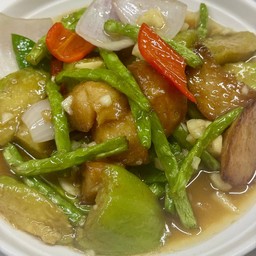 地三鲜 ผัดสามเซียน