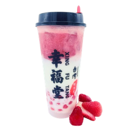 Strawberry Boba Milk