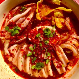 ต้มยำ ปลาหมึก