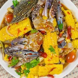 ตำข้าวโพดปูม้า