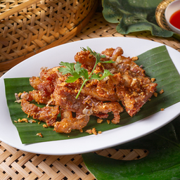 Fried pork neck