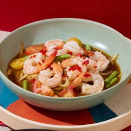 ตำกุ้งสุก