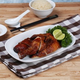 ไก่หนังกรอบ (ครึ่งตัว)