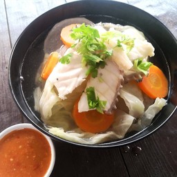 เกาเหลาปลากะพง (ไม่มีข้าว)