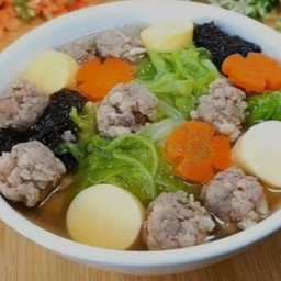 ต้มจืดเต้าหู้หมูสับ