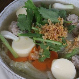 แกงจืดเต้าหู้หมูสับ