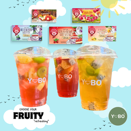 ชาผลไม้เย็น Iced fruits tea Teekanne