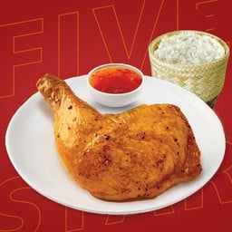 [โปรโมชั่น] ชุดไก่ย่างสูตรบางตาล พร้อมข้าวเหนียว