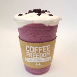 บลูเบอรี่โยเกิร์ตปั่น