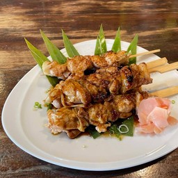 ไก่ย่างเสียบไม้ย่าง