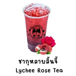 ชากุหลาบลิ้นจี้
