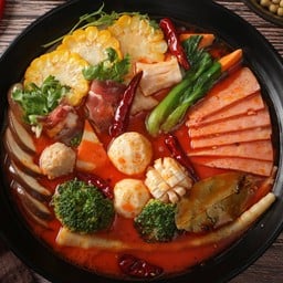 ซุปหมาล่าทั่งดั้งเดิม-骨汤麻辣烫