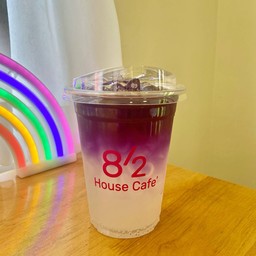 อัญชัน-ลิ้นจี่ โซดา(22 oz.)