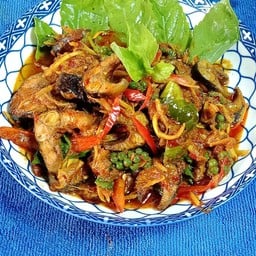 ผัดเผ็ดปลาไหล