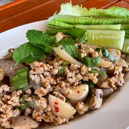 ลาบหมูสุก อีสาน