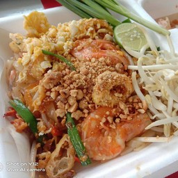 ผัดไทยโบราณ กุ้ง