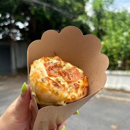 พิซซ่าโคน แฮมชีส