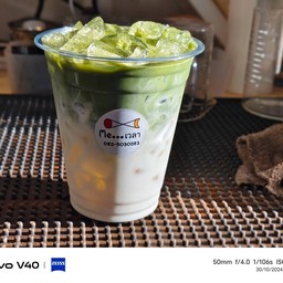 Ice Matcha Latte…มัทฉะลาเต้