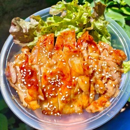 Rice With Double Grilled Chicken