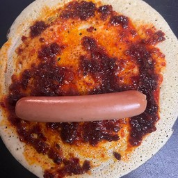 ขนมโตเกียว พริกเผา+ไส้กรอก