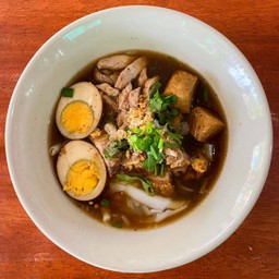 ก๋วยจั๊บน้ำข้น(ไม่ใส่เครื่องใน)