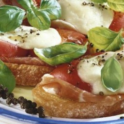 Pizza Dough   sandwich, Piadina  or Sourdough  (ALL HOME MADE)  HAM & mozzarella CHEESE