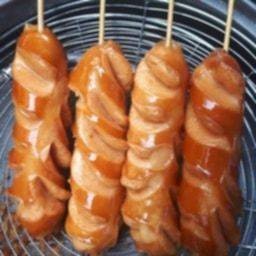 ไส้กรอกไก่หนังกรอบ