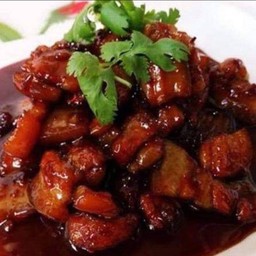 ข้าวหน้าหมูหวาน
