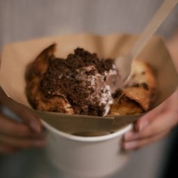 อาโคคาราเมลมินิโทสต์ ไอติมช็อคโกแลต