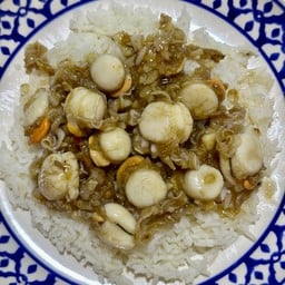ข้าวหอยเชลล์กระเทียม