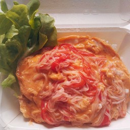 ข้าวไข่ข้นปูอัด