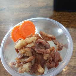 ข้าวหมูทอด