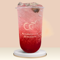 น้ำแดงบ๊วยมะนาวโซดา