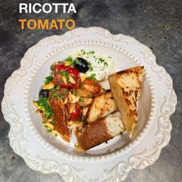 Whipped Ricotta tomato