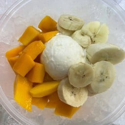 Greek Yogurt + Banana + Ripe Mango
