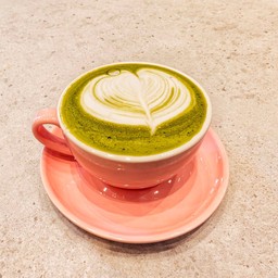 Hot Matcha Latte.
