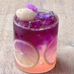 Lychee lemon soda