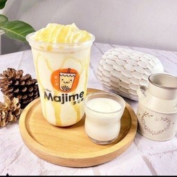 นมสดน้ำผึ้งปั่น