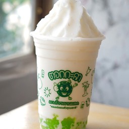 มะพร้าวเผาปั่นนมสด (รสดั้งเดิม)