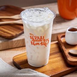 นมสดไวท์มอลต์เย็น