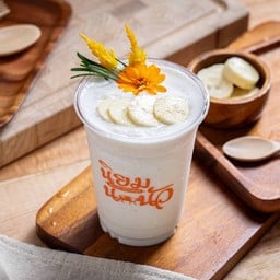 นมสดกล้วยหอมปั่น