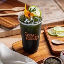 ชาเขียวน้ำผึ้งมะนาว.