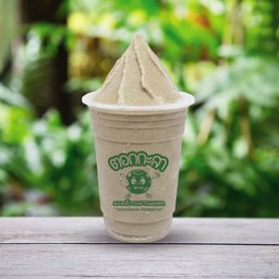 มะพร้าวปั่นนมสด-รสคาปูชิโน่