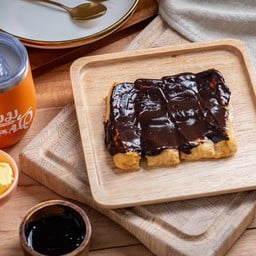 ปังแผ่น-ครีมช็อคโกแลต