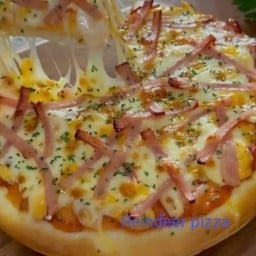 🦌Reindeer pizza🍗นักเก็ต&🍟เฟรนฟรานทอด